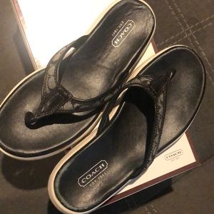 Coach sandals